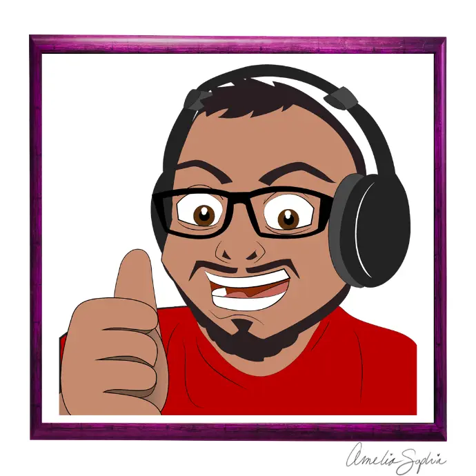 Thumbs up Emote.  Handdrawn and recreated in Adobe Illustrator. Meelie of Meelie.art